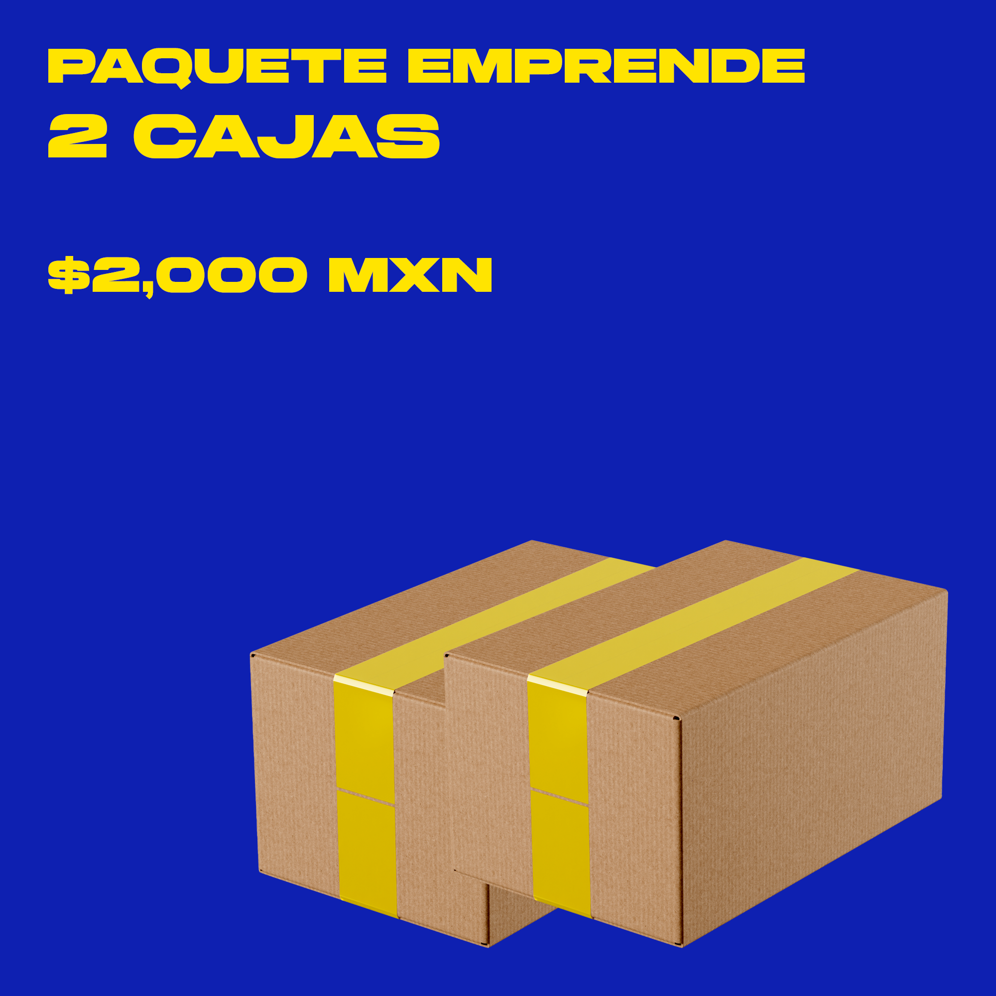 📦 Paquete Emprende (2 cajas)