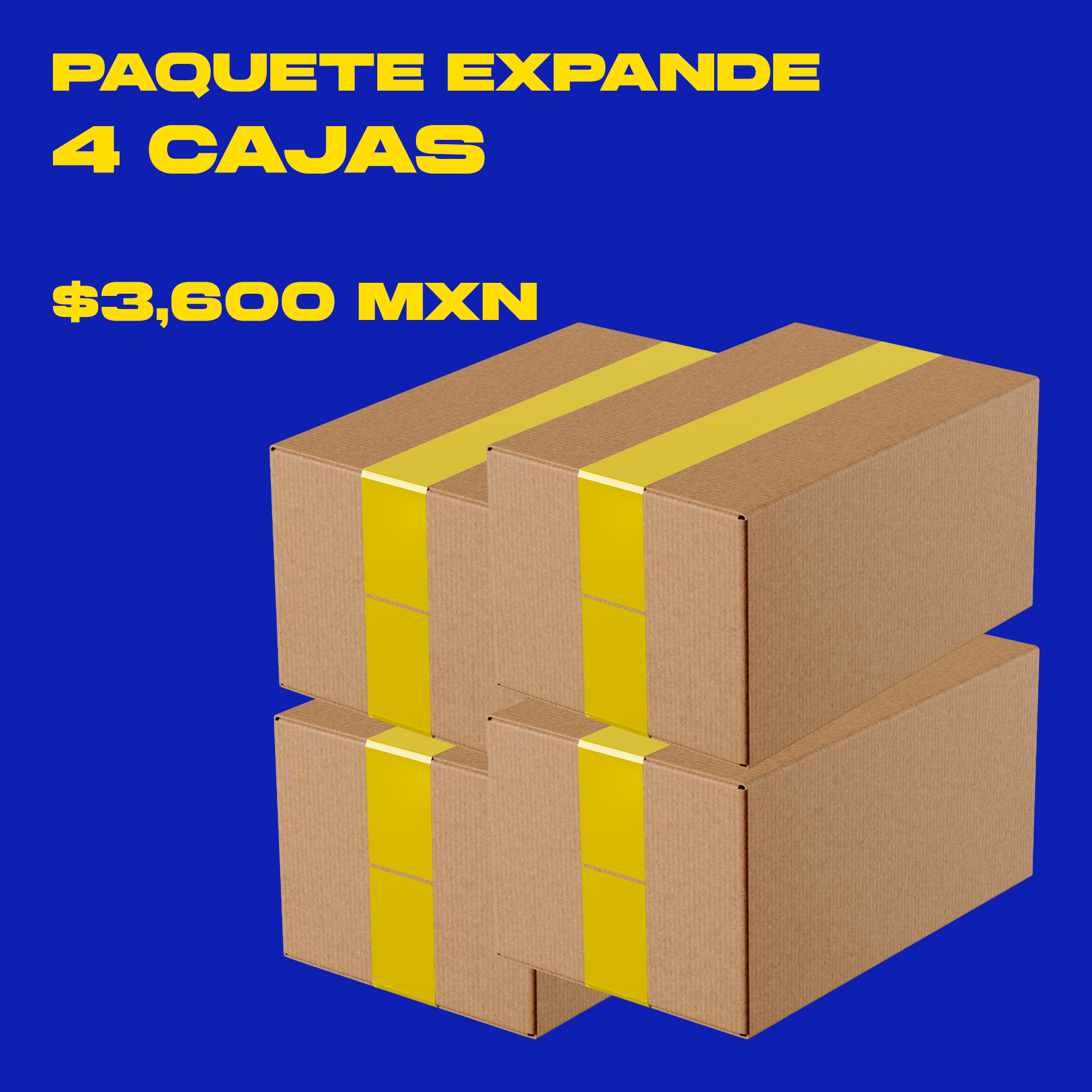 📦 Paquete Expande (4 cajas)